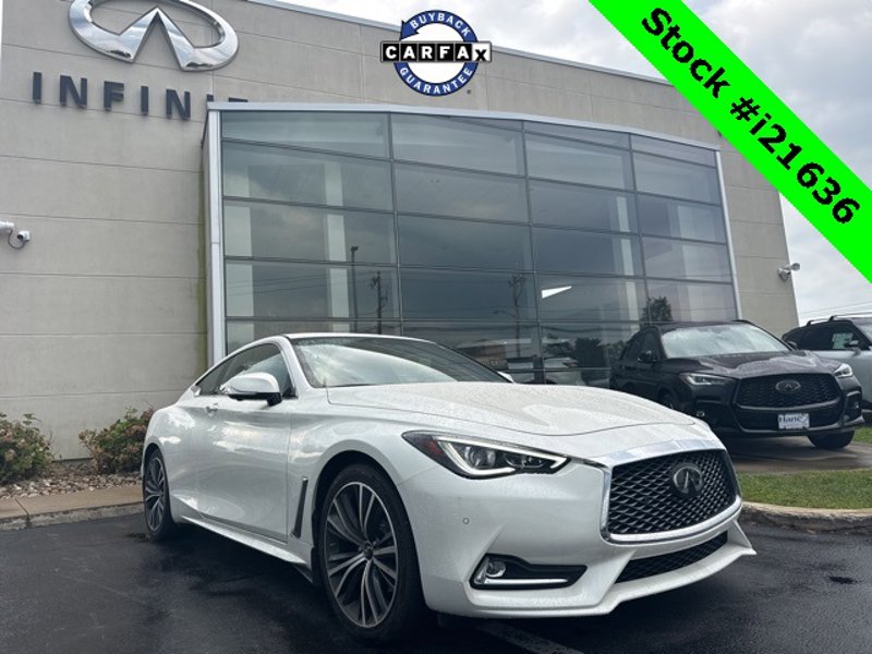 Certified 2021 INFINITI Q60 3.0t Luxe w/ Essential Package image 1