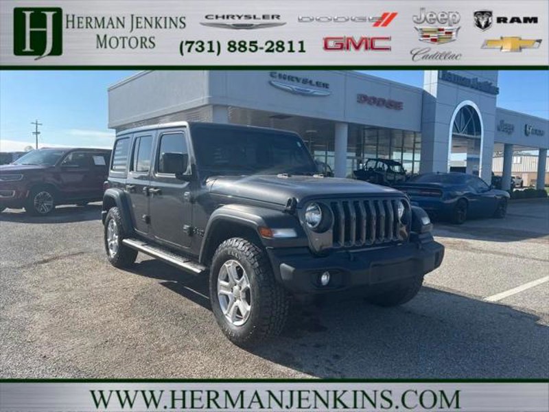 Certified 2021 Jeep Wrangler Unlimited Sport image 1