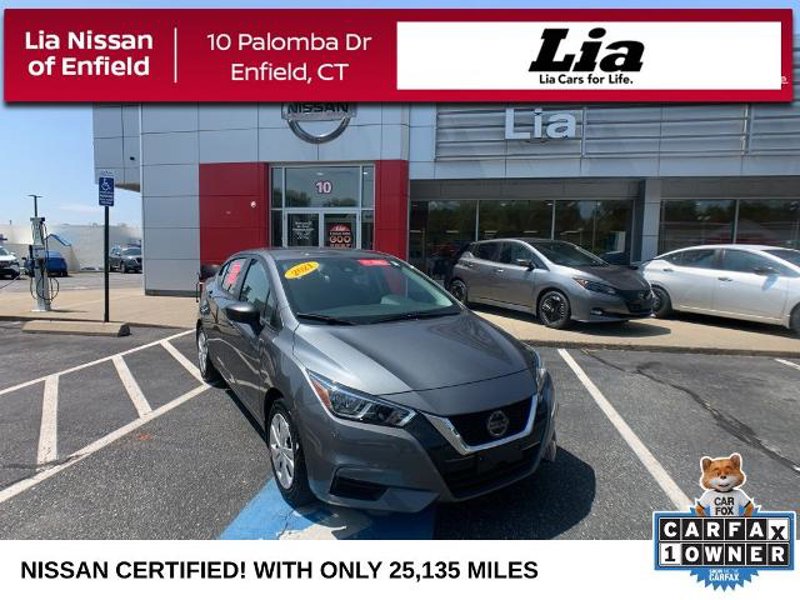Certified 2021 Nissan Versa S image 1