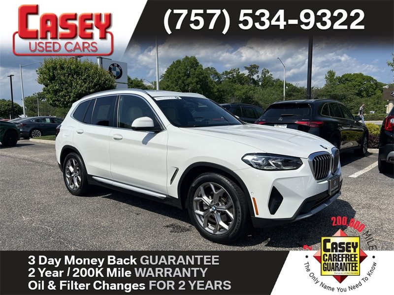 Certified 2023 BMW X3 sDrive30i w/ Premium Package w/ZPA image 1