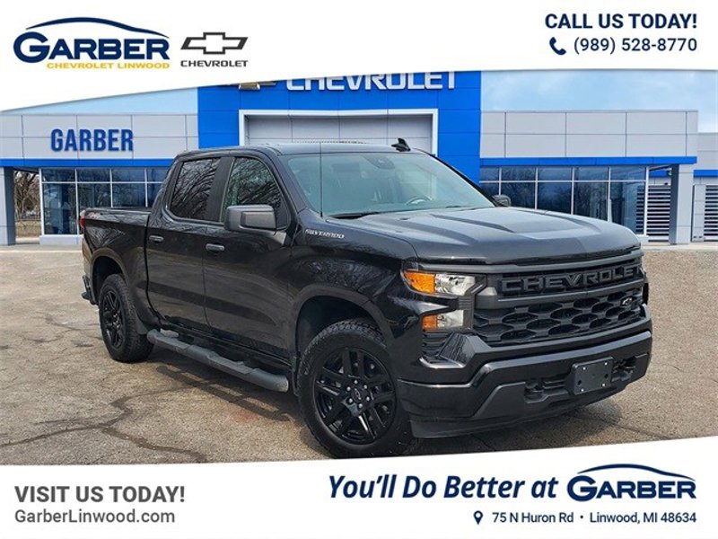 Certified 2023 Chevrolet Silverado 1500 Custom image 1