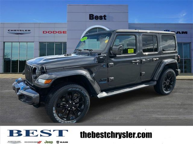 Certified 2021 Jeep Wrangler Unlimited Sahara image 1