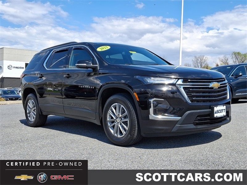 Certified 2022 Chevrolet Traverse LT image 1