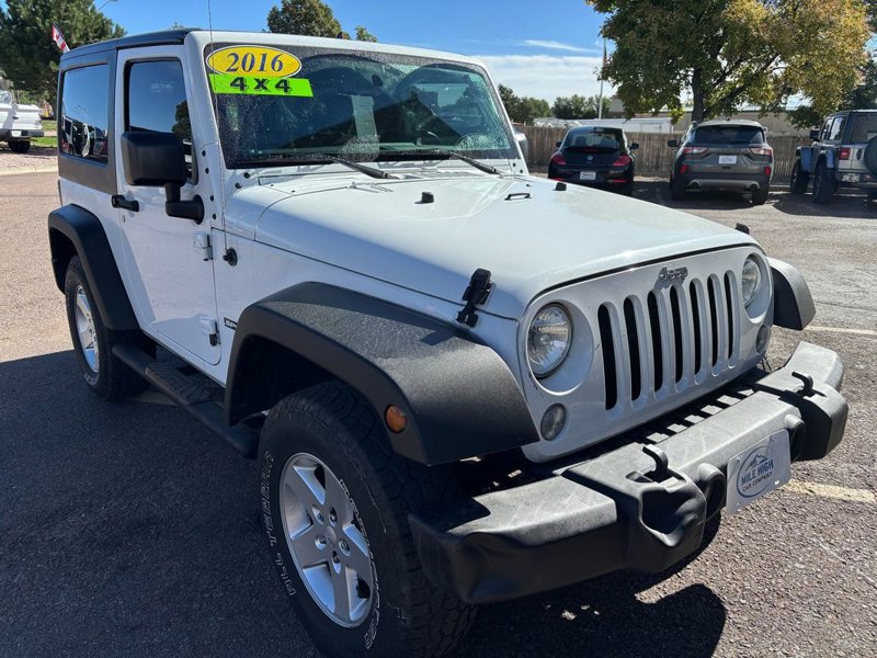 Used 2016 Jeep Wrangler Sport w/ Quick Order Package 24S image 1