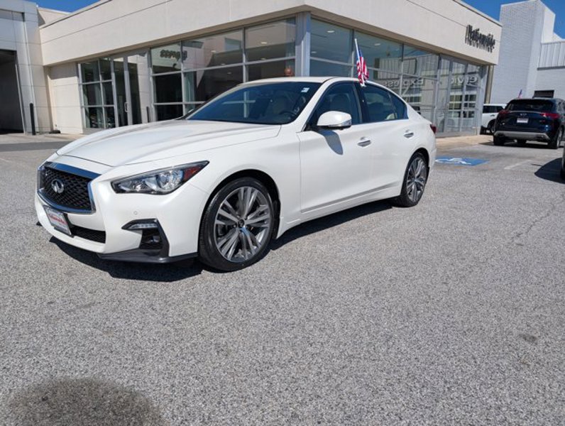 Certified 2022 INFINITI Q50 Sensory image 1