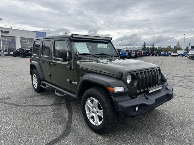Certified 2021 Jeep Wrangler Unlimited Sport image 1