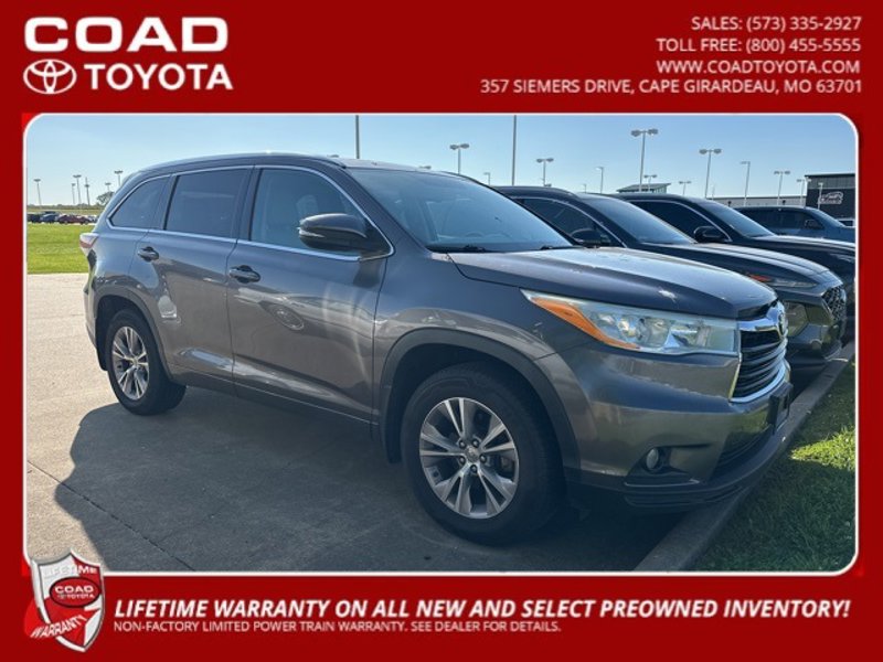 Used 2014 Toyota Highlander XLE image 1