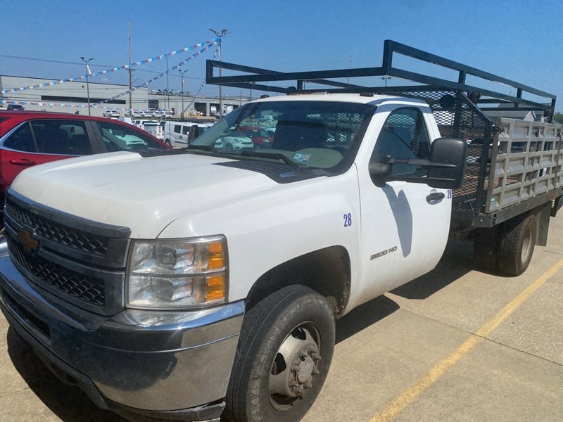 Used 2013 Chevrolet Silverado 3500 W/T w/ Snow Plow Prep Package image 1