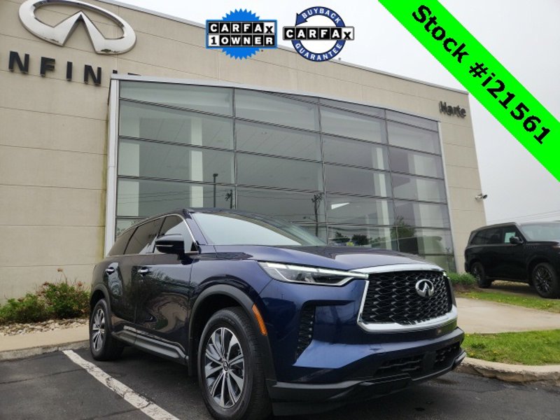 Certified 2023 INFINITI QX60 Pure w/ Cargo Package image 1