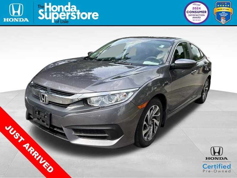 Certified 2018 Honda Civic EX image 1