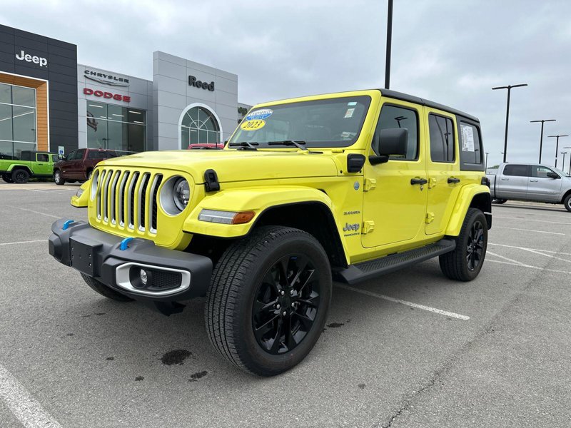 Certified 2023 Jeep Wrangler Sahara w/ Cold Weather Group image 1