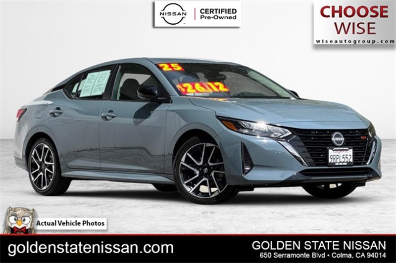 Certified 2025 Nissan Sentra SR image 1