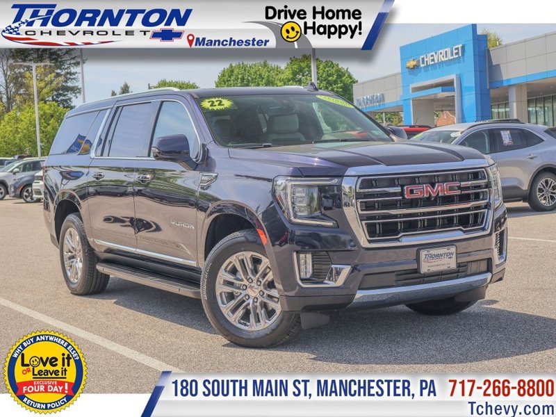 Certified 2022 GMC Yukon XL SLT w/ SLT Luxury Package image 1