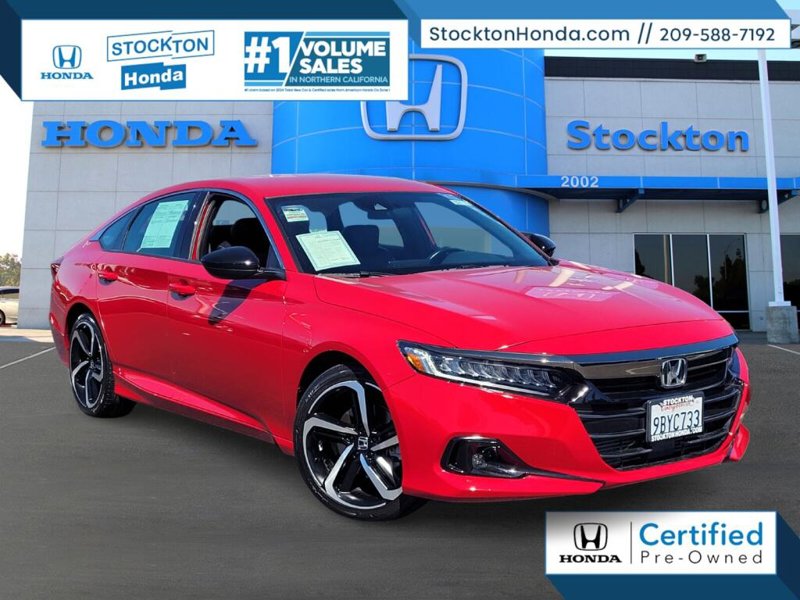 Certified 2022 Honda Accord Sport image 1