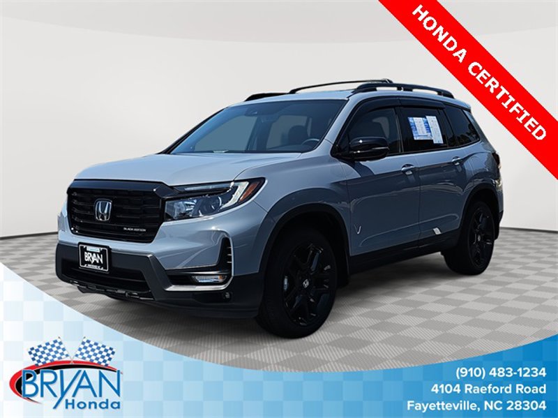 Certified 2025 Honda Passport Black Edition image 1