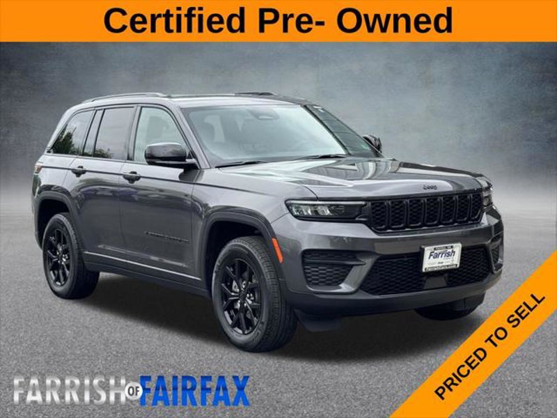 Certified 2024 Jeep Grand Cherokee Altitude image 1