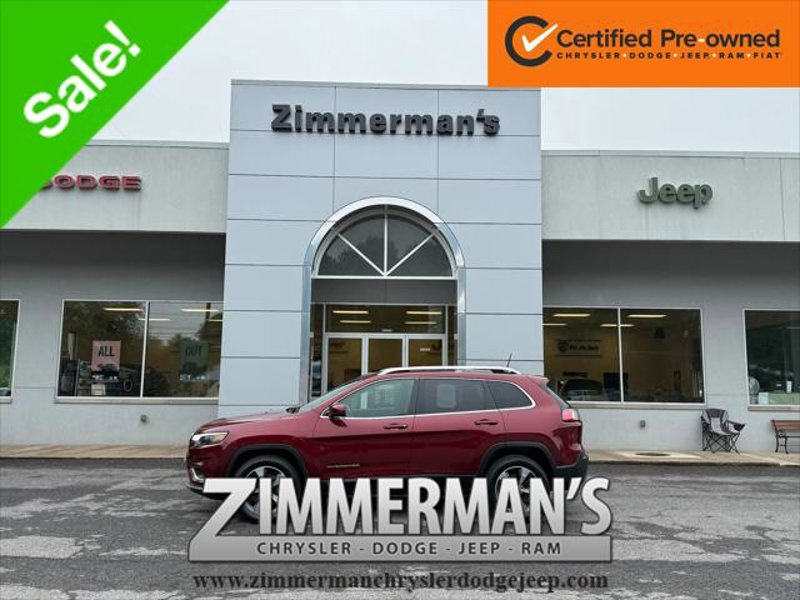 Certified 2019 Jeep Cherokee Limited image 1
