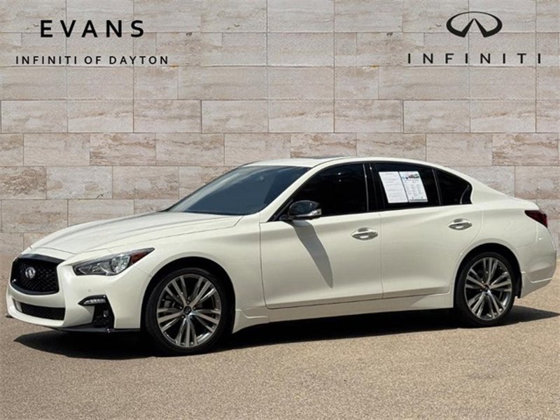 Certified 2023 INFINITI Q50 Sensory image 1
