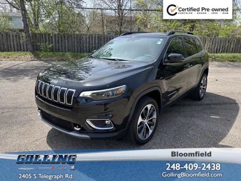 Certified 2022 Jeep Cherokee Limited w/ Elite Package image 1