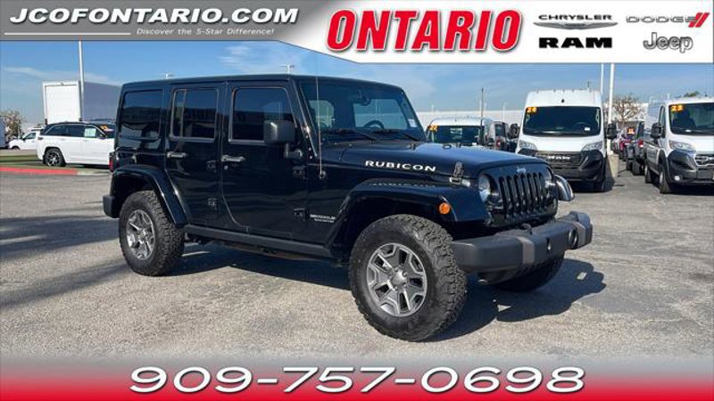 Certified 2016 Jeep Wrangler Unlimited Rubicon w/ Connectivity Group image 1