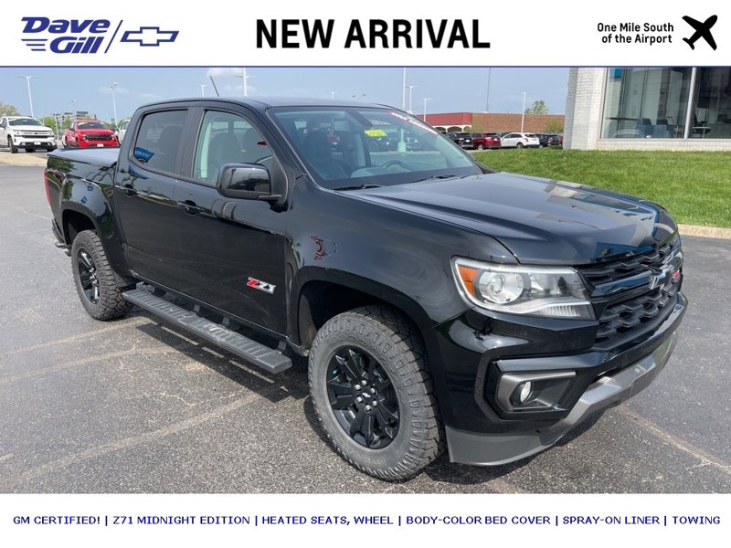 Certified 2021 Chevrolet Colorado Z71 w/ Z71 Midnight Edition image 1