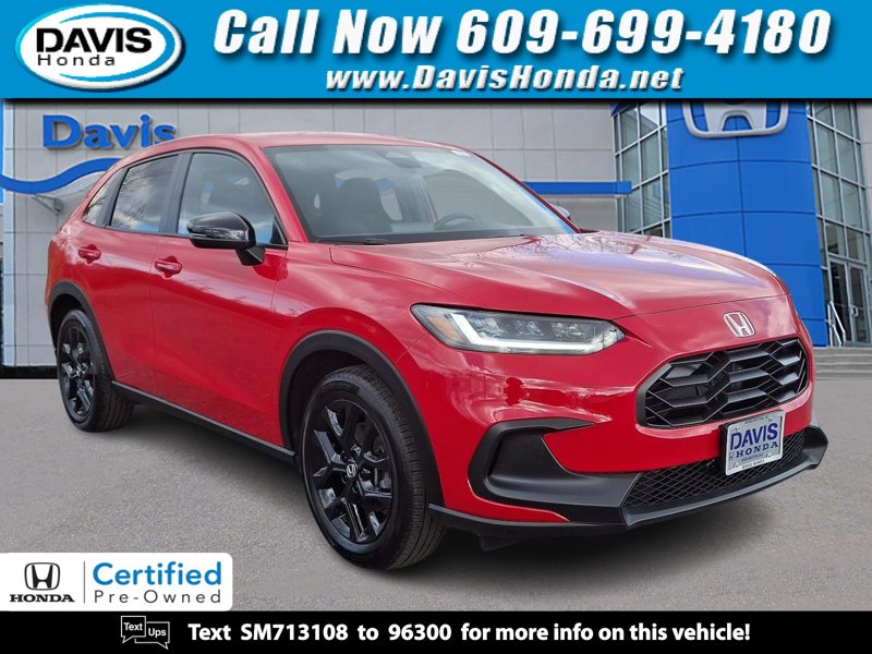Certified 2025 Honda HR-V Sport image 1