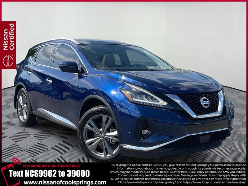 Certified 2021 Nissan Murano Platinum image 1