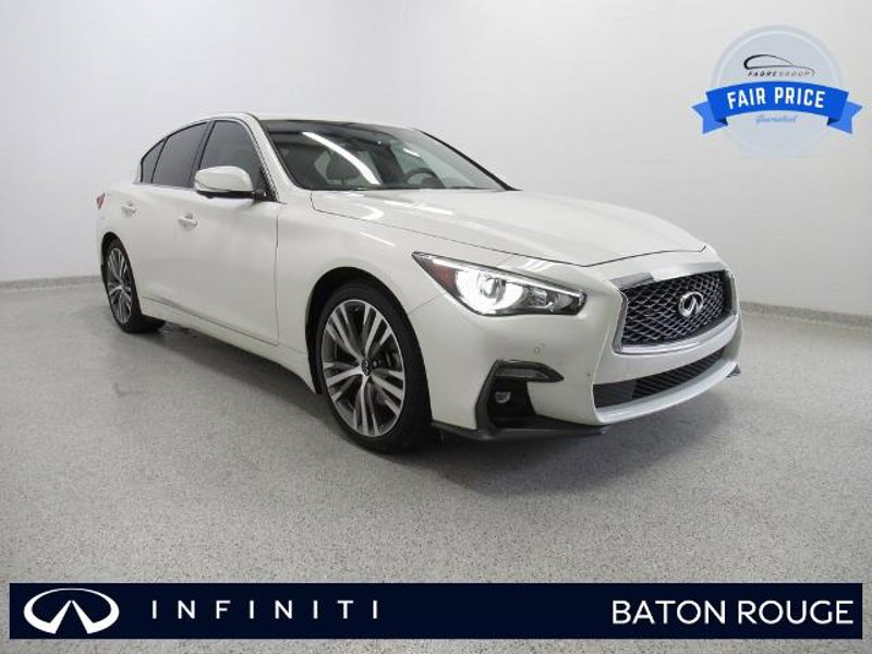 Certified 2022 INFINITI Q50 Sensory image 1