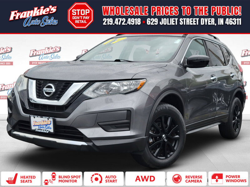 Used 2017 Nissan Rogue SV w/ Midnight Edition Package image 1