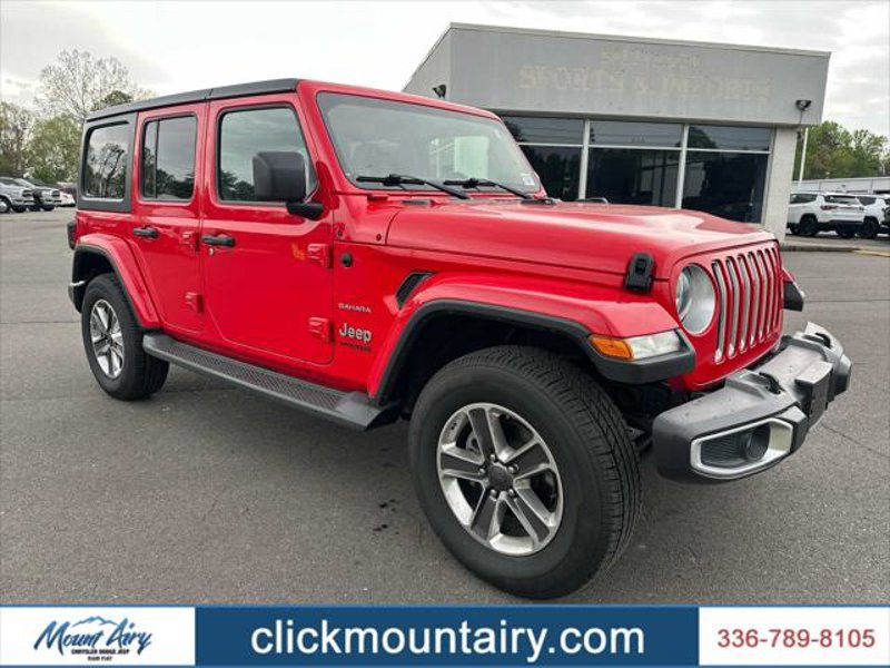 Certified 2021 Jeep Wrangler Unlimited Sahara image 1