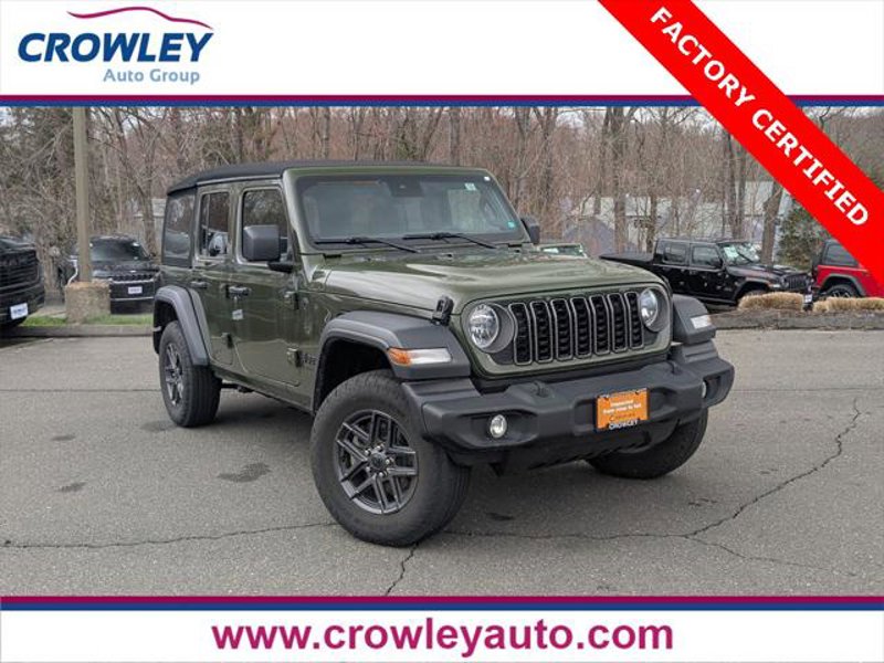 Certified 2024 Jeep Wrangler Unlimited Sport image 1