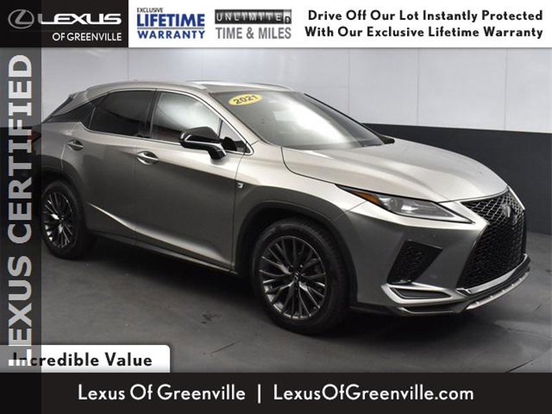 Certified 2021 Lexus RX 350 F Sport image 1