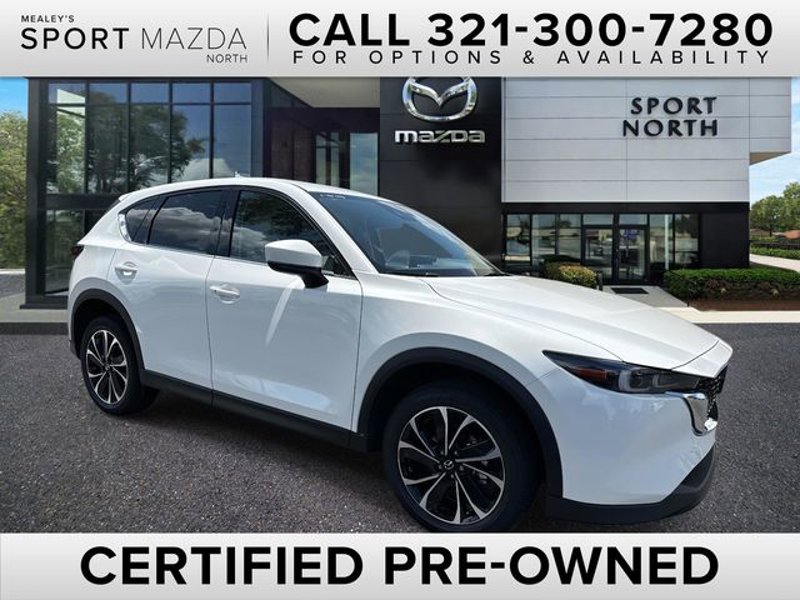 Certified 2022 MAZDA CX-5 AWD 2.5 S w/ Premium Package image 1