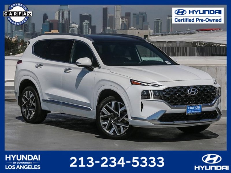 Certified 2022 Hyundai Santa Fe Calligraphy image 1