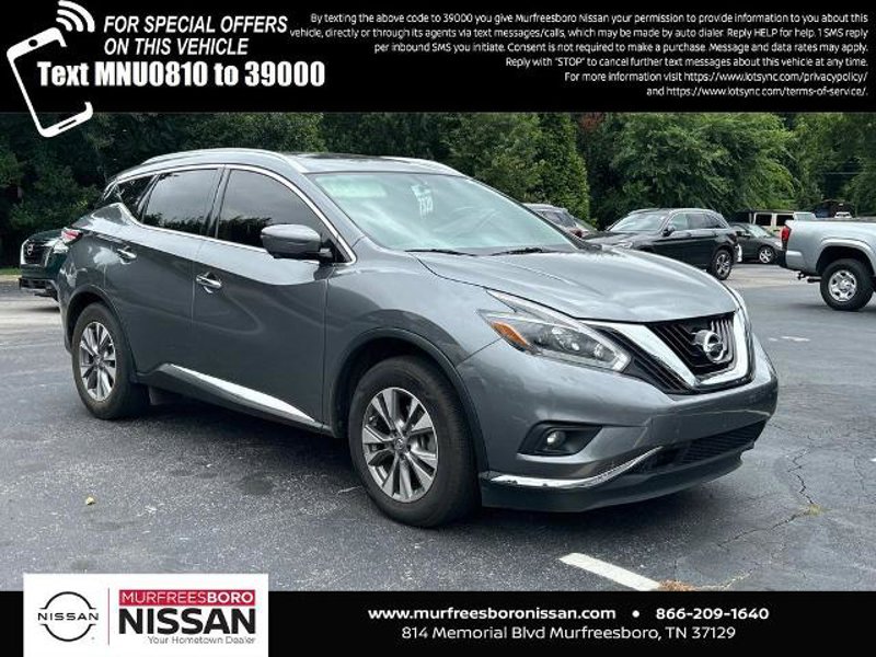 Certified 2018 Nissan Murano SV image 1