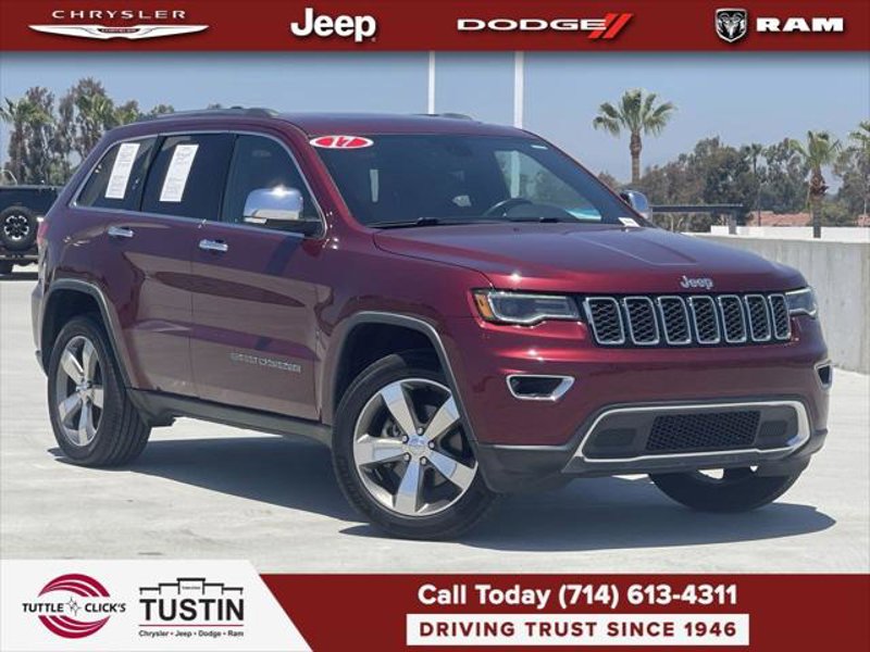 Certified 2017 Jeep Grand Cherokee Limited w/ Luxury Group II image 1