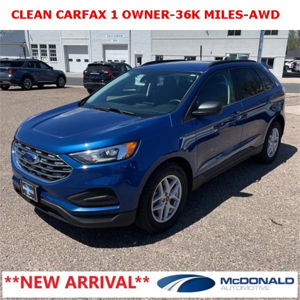 Used 2021 Ford Edge SE w/ Cargo Accessory Package image 1