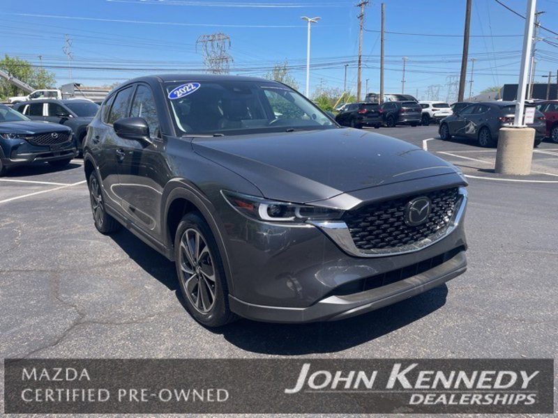 Certified 2022 MAZDA CX-5 AWD 2.5 S w/ Premium Package image 1