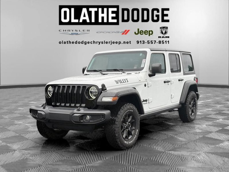 Certified 2021 Jeep Wrangler Unlimited Sport image 1