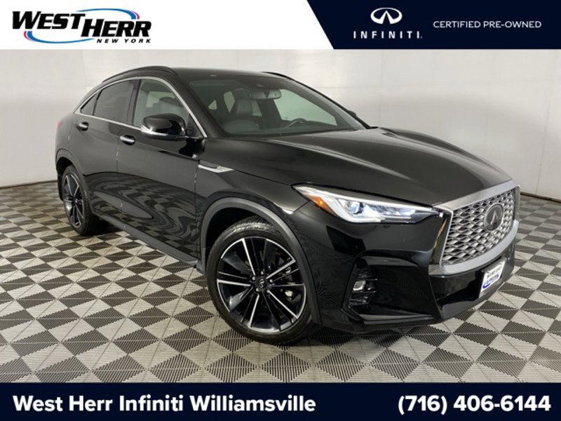 Certified 2022 INFINITI QX55 Luxe w/ Cargo Package image 1