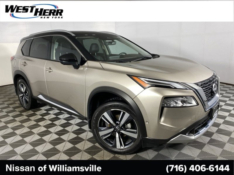 Certified 2022 Nissan Rogue Platinum w/ Head-Up Display Package image 1