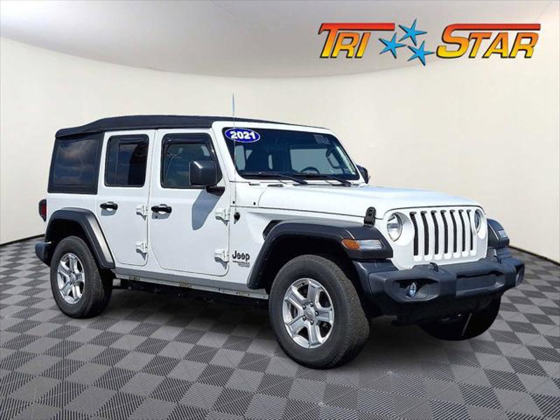 Certified 2021 Jeep Wrangler Unlimited Sport image 1