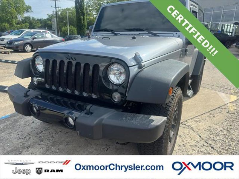 Certified 2016 Jeep Wrangler Sport image 1