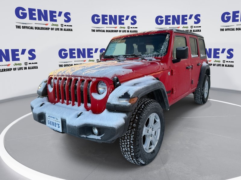 Certified 2021 Jeep Wrangler Unlimited Sport image 1