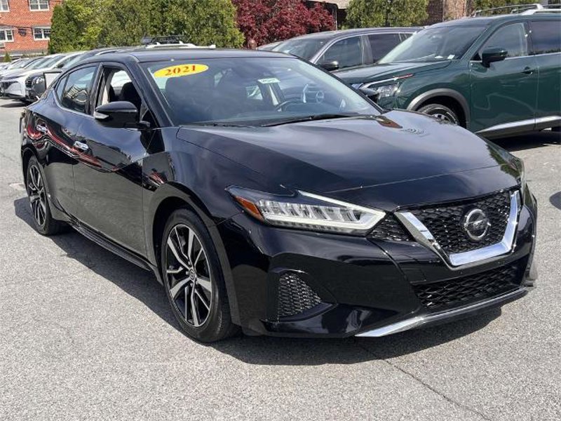Certified 2021 Nissan Maxima 3.5 SV w/ Floor Mat Group image 1