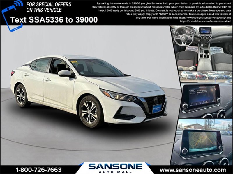 Certified 2022 Nissan Sentra SV w/ Trunk Package image 1