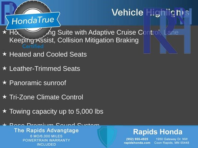 Certified 2025 Honda Pilot Touring image 1