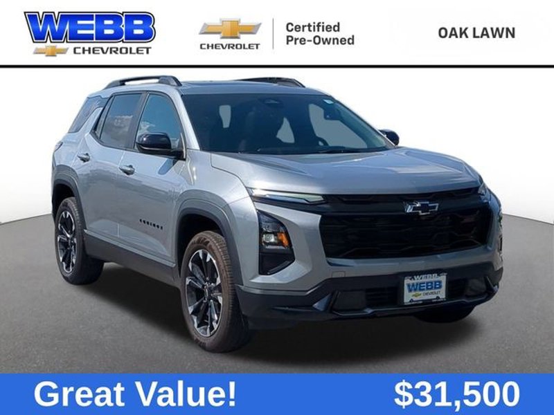 Certified 2025 Chevrolet Equinox RS image 1