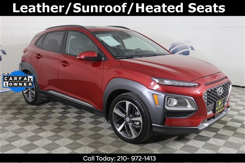 Certified 2021 Hyundai Kona Ultimate w/ Cargo Package image 1