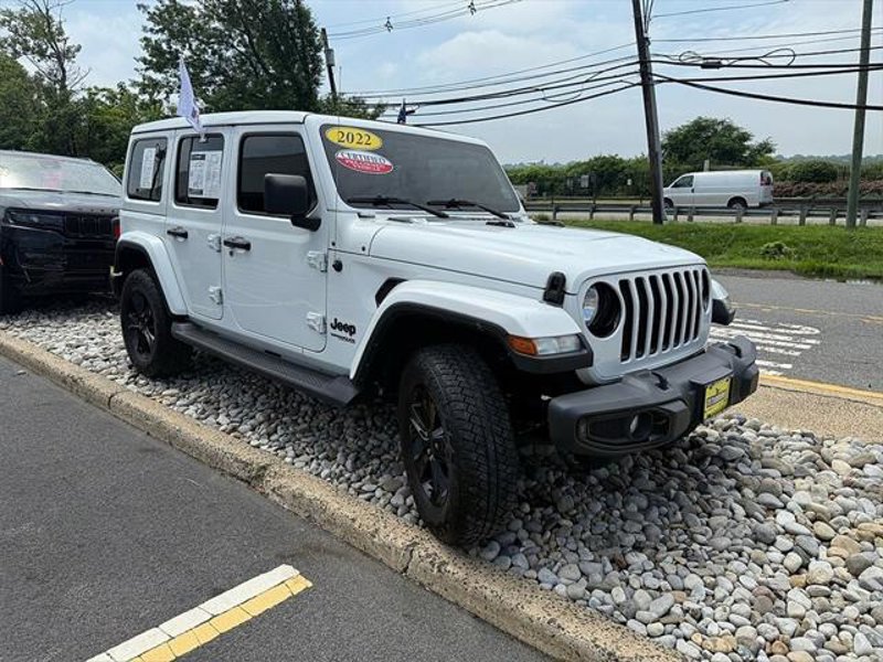 Certified 2022 Jeep Wrangler Unlimited Sahara image 1